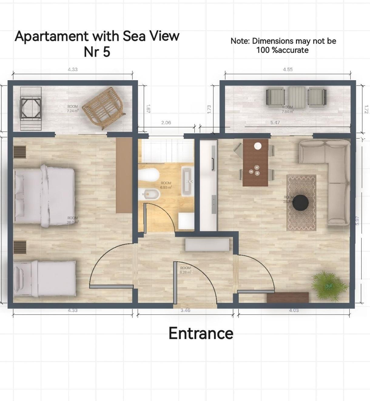 Lungomare Luxury Sea View Apartaments Vlorë エクステリア 写真